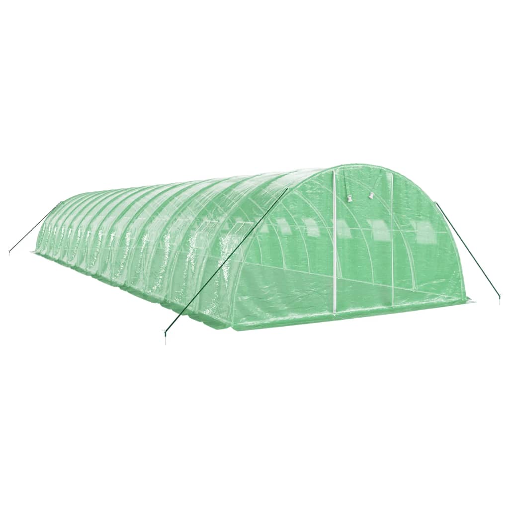 Serra con Telaio in Acciaio Verde 56 mÂ² 14x4x2 m