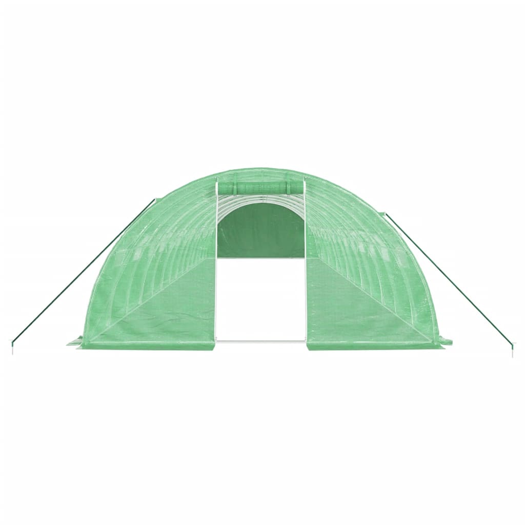 Serra con Telaio in Acciaio Verde 56 mÂ² 14x4x2 m