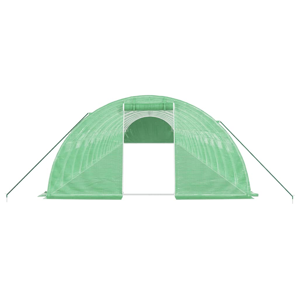 Serra con Telaio in Acciaio Verde 72 mÂ² 18x4x2 m