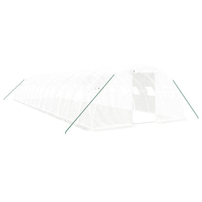 Serra con Telaio in Acciaio Bianco 56 mÃ‚Â² 14x4x2 m