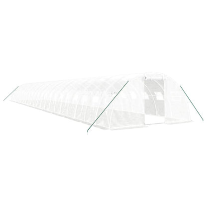 Serra con Telaio in Acciaio Bianco 88 mÃ‚Â² 22x4x2 m