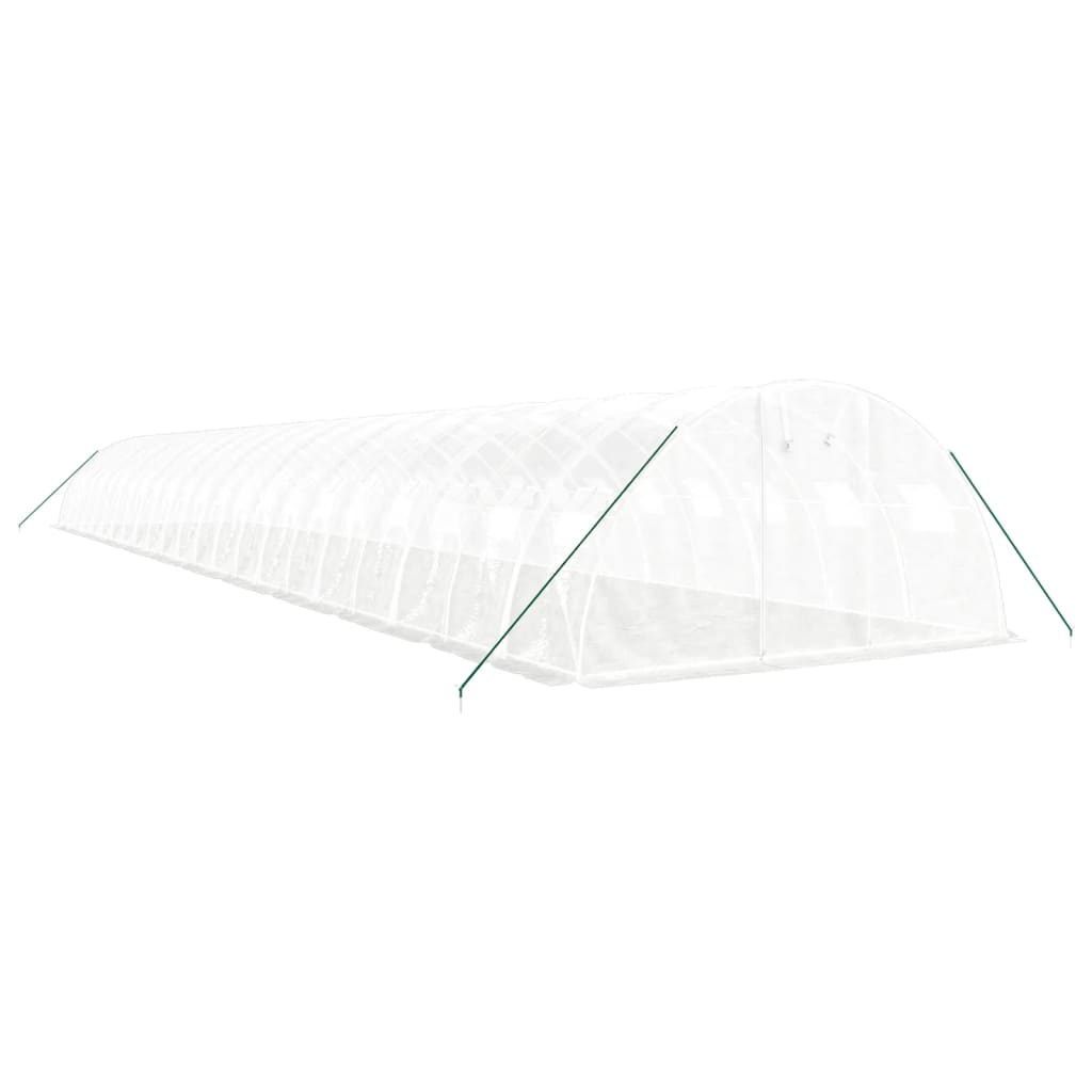 Serra con Telaio in Acciaio Bianco 88 mÃ‚Â² 22x4x2 m