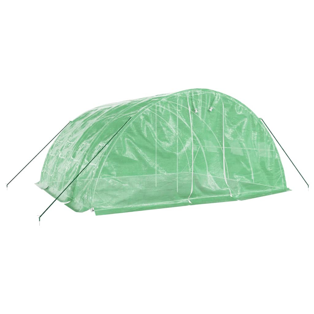 Serra con Telaio in Acciaio Verde 20 mÃ‚Â² 5x4x2,3 m