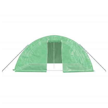 Serra con Telaio in Acciaio Verde 20 mÃ‚Â² 5x4x2,3 m