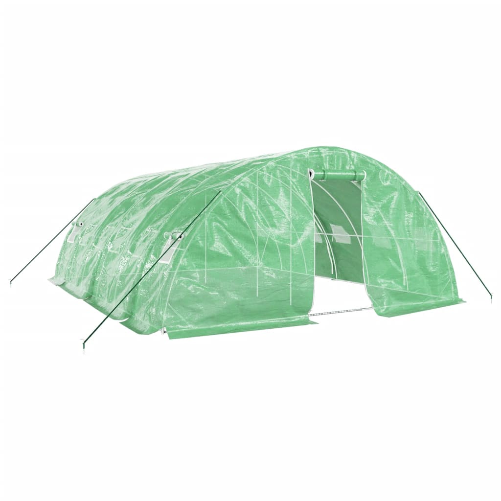 Serra con Telaio in Acciaio Verde 30 mÃ‚Â² 6x5x2,3 m