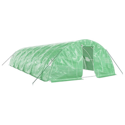 Serra con Telaio in Acciaio Verde 60 mÃ‚Â² 12x5x2,3 m