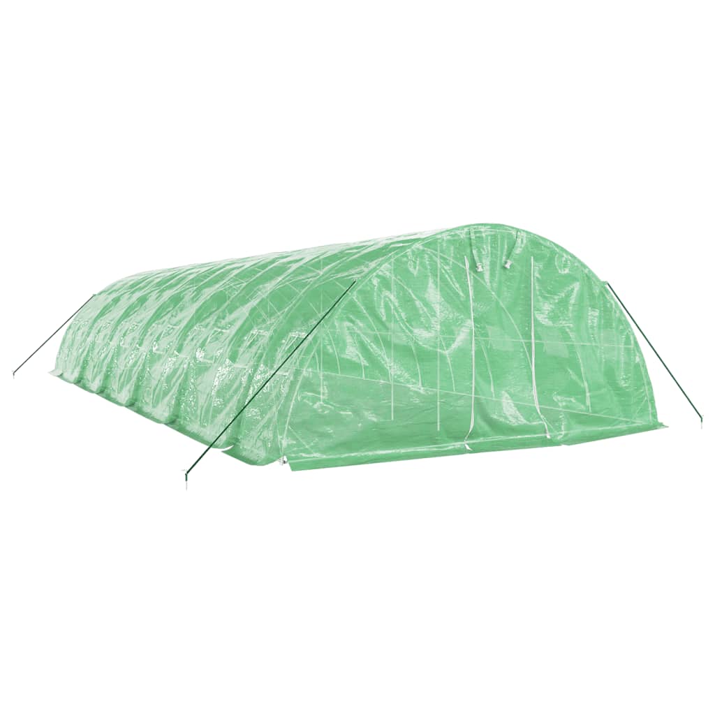 Serra con Telaio in Acciaio Verde 60 mÃ‚Â² 12x5x2,3 m