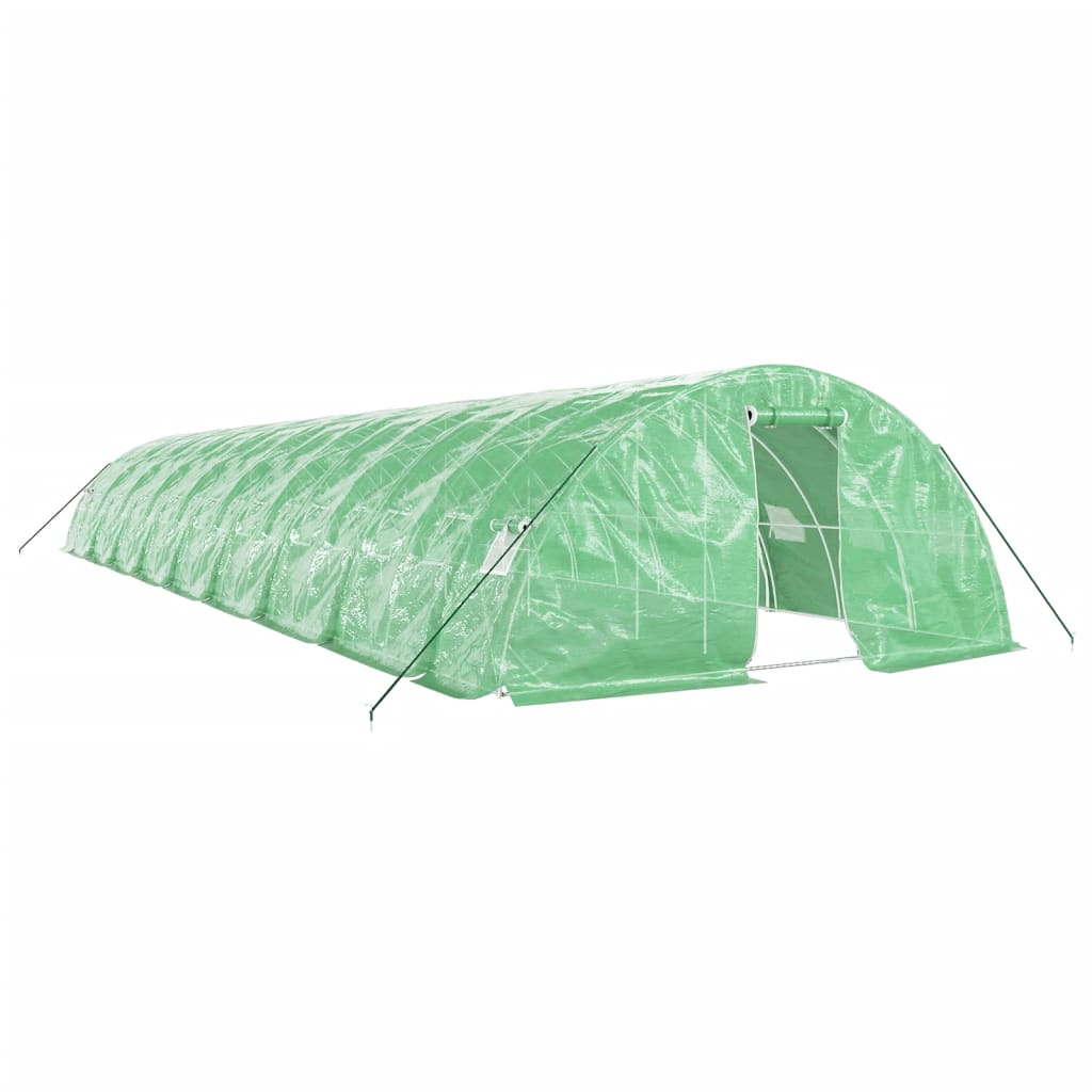 Serra con Telaio in Acciaio Verde 90 mÃ‚Â² 18x5x2,3 m
