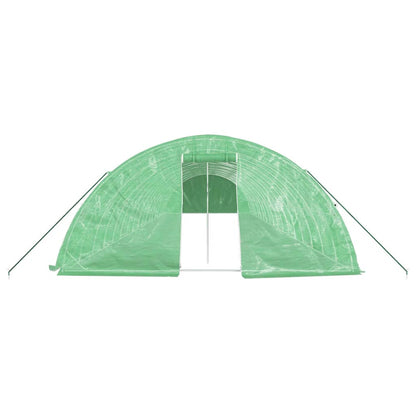 Serra con Telaio in Acciaio Verde 90 mÃ‚Â² 18x5x2,3 m