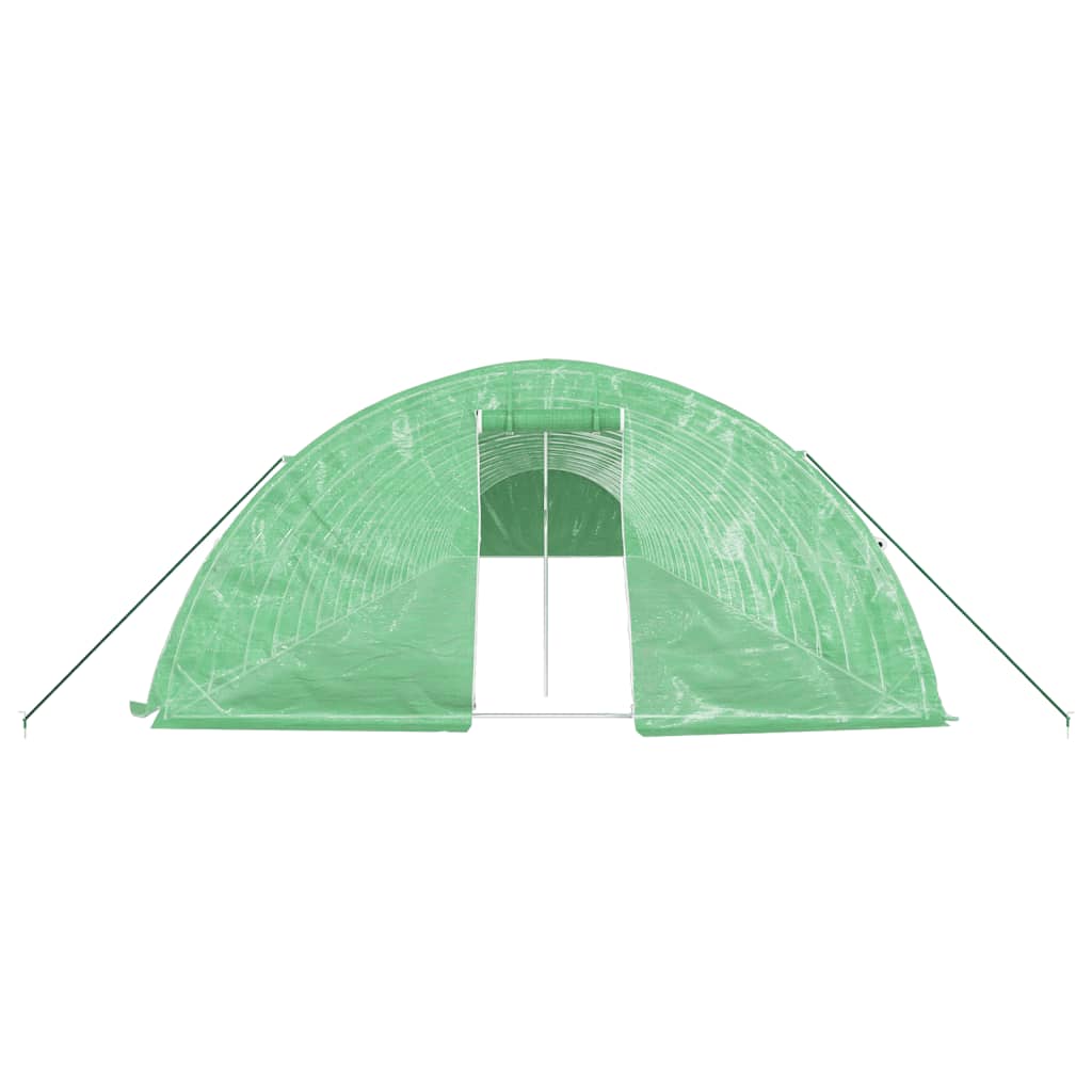 Serra con Telaio in Acciaio Verde 110 mÃ‚Â² 22x5x2,3 m
