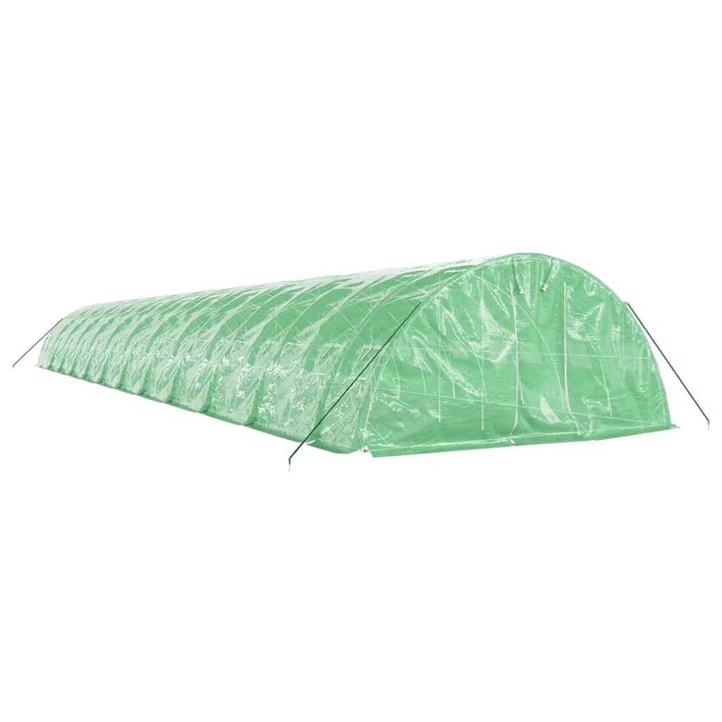Serra con Telaio in Acciaio Verde 120 mÃ‚Â² 24x5x2,3 m