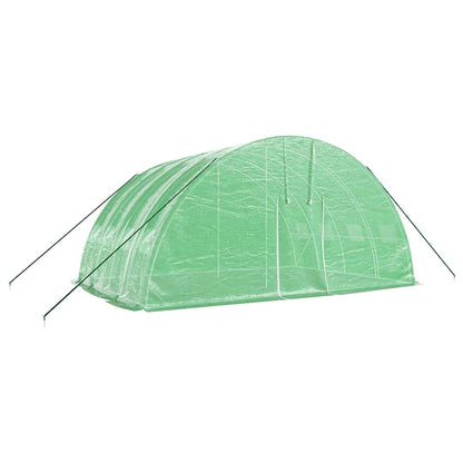 Serra con Telaio in Acciaio Verde 24 mÃ‚Â² 6x4x2,85 m