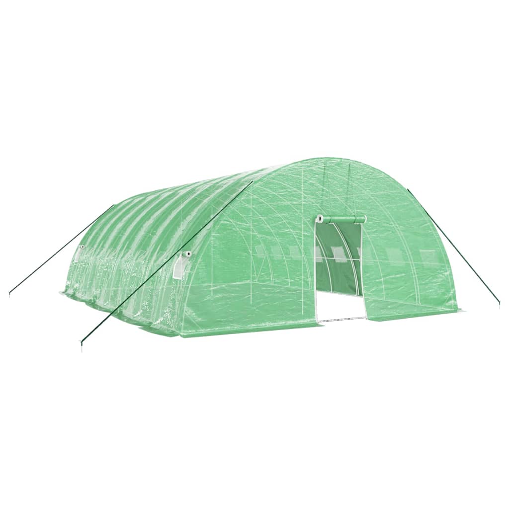Serra con Telaio in Acciaio Verde 48 mÃ‚Â² 8x6x2,85 m