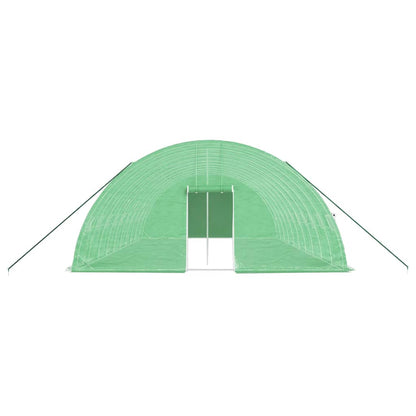 Serra con Telaio in Acciaio Verde 60 mÃ‚Â² 10x6x2,85 m