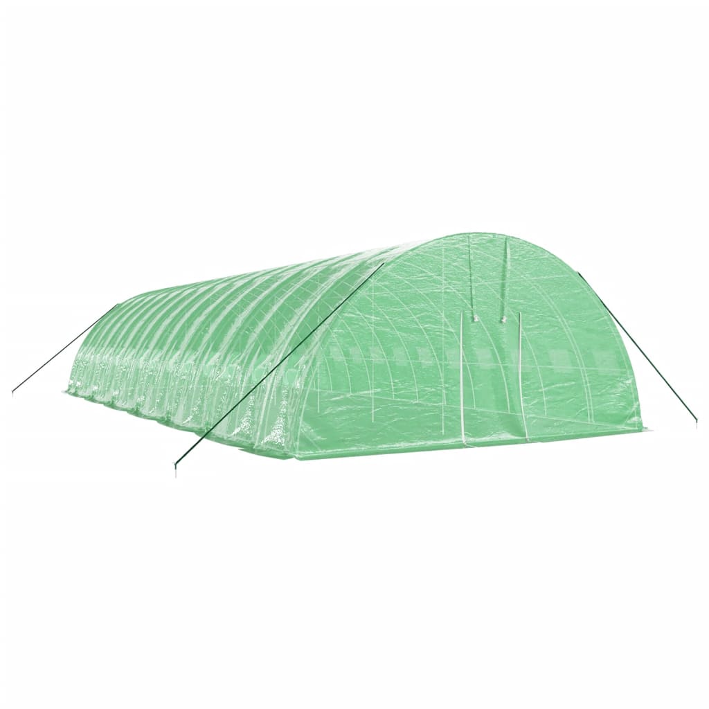 Serra con Telaio in Acciaio Verde 84 mÃ‚Â² 14x6x2,85 m