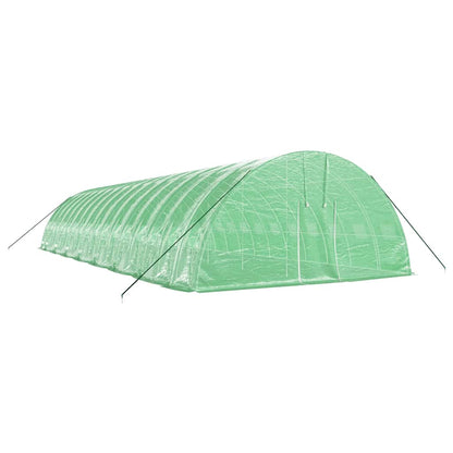 Serra con Telaio in Acciaio Verde 96 mÃ‚Â² 16x6x2,85 m