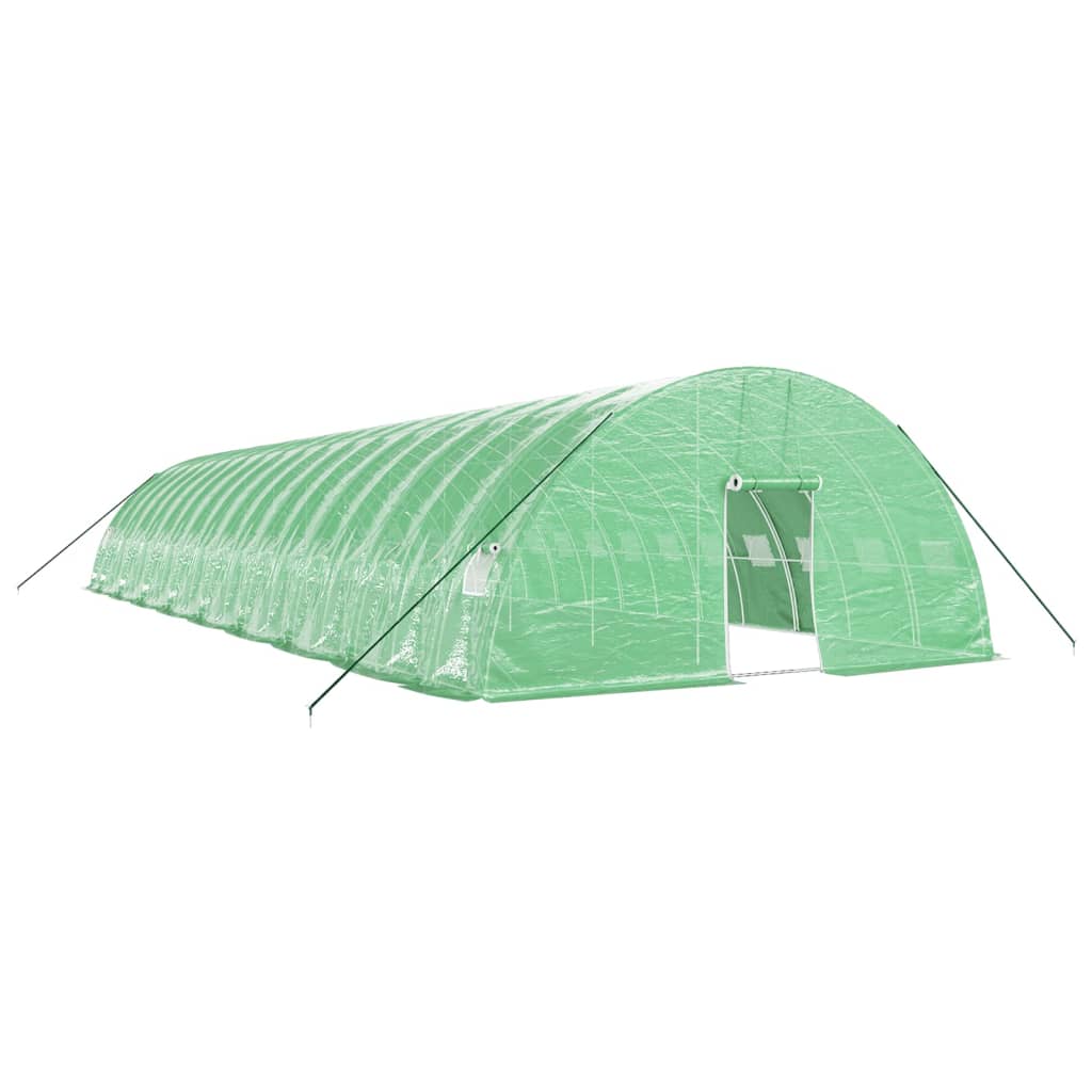 Serra con Telaio in Acciaio Verde 108 mÃ‚Â² 18x6x2,85 m
