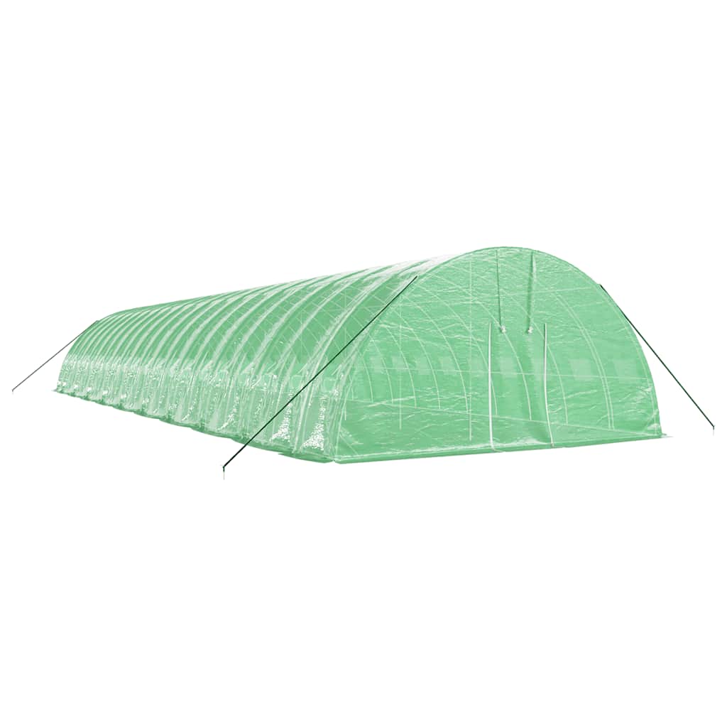 Serra con Telaio in Acciaio Verde 120 mÃ‚Â² 20x6x2,85 m