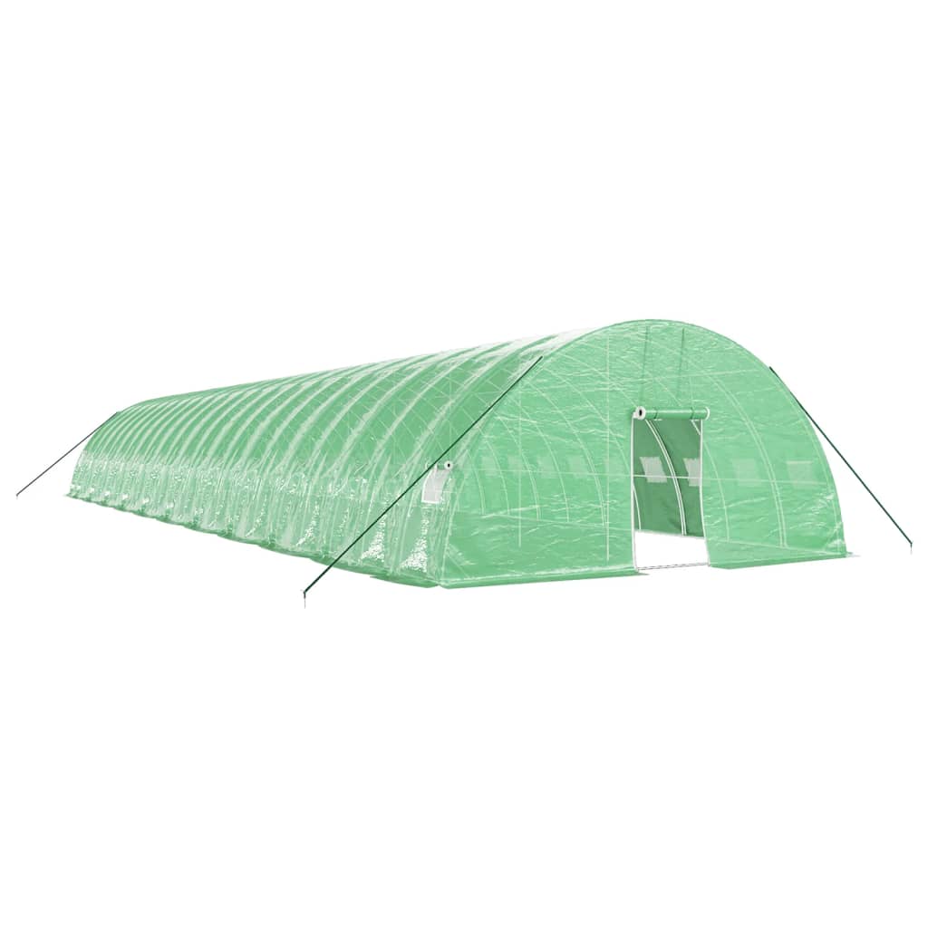 Serra con Telaio in Acciaio Verde 132 mÃ‚Â² 22x6x2,85 m