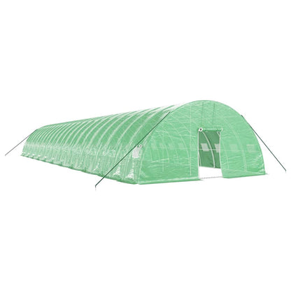 Serra con Telaio in Acciaio Verde 132 mÃ‚Â² 22x6x2,85 m