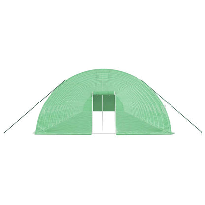 Serra con Telaio in Acciaio Verde 132 mÃ‚Â² 22x6x2,85 m