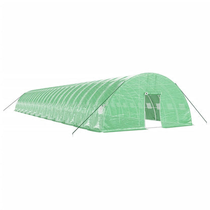 Serra con Telaio in Acciaio Verde 144 mÃ‚Â² 24x6x2,85 m
