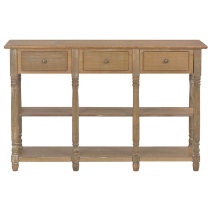 Tavolino Consolle 110x30x76 cm in Legno Multistrato