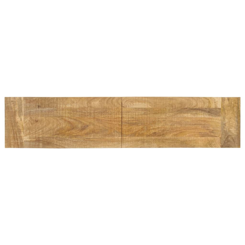 Panca 160x35x45 cm in Legno Massello di Mango