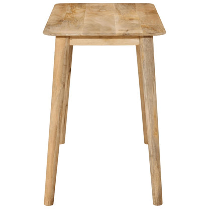 Tavolo da Pranzo 112x52x76 cm in Legno Massello di Mango