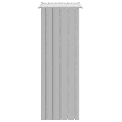 Gabbia per Uccelli Grigia 115x78x200 cm in Acciaio Zincato