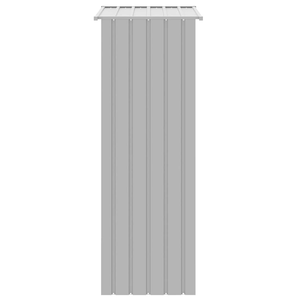 Gabbia per Uccelli Grigia 215x78x200 cm in Acciaio Zincato