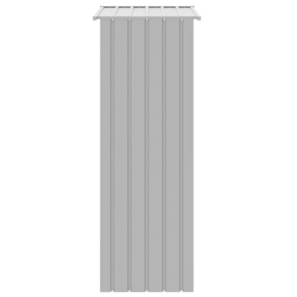 Gabbia per Uccelli Grigia 215x78x200 cm in Acciaio Zincato