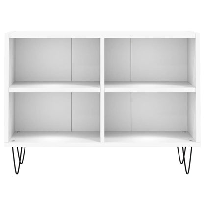 Mobile Porta TV Bianco 69,5x30x50 cm in Legno Multistrato