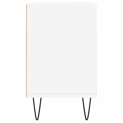 Mobile Porta TV Bianco 103,5x30x50 cm in Legno Multistrato