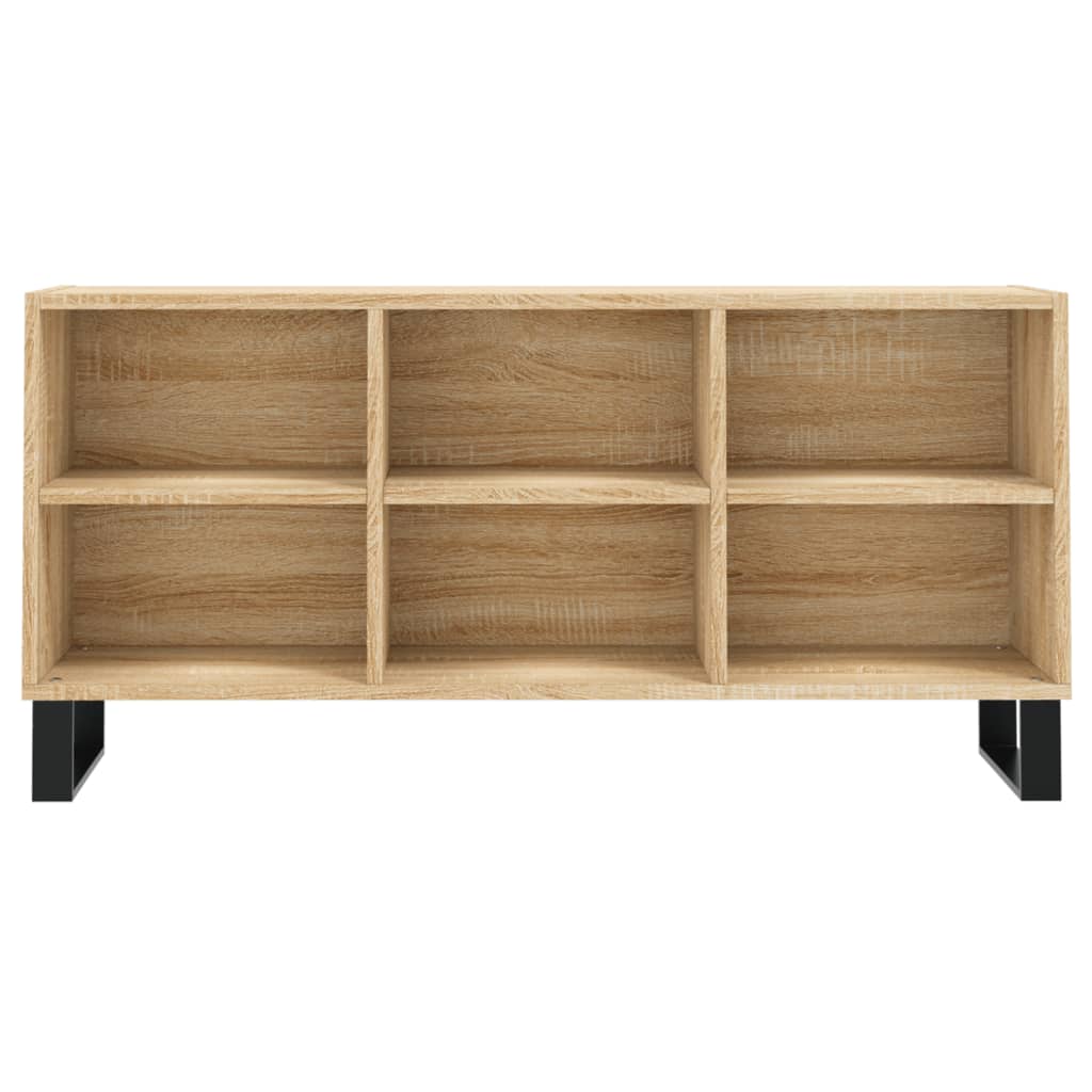 Mobile Porta TV Rovere Sonoma 103,5x30x50 cm Legno Multistrato