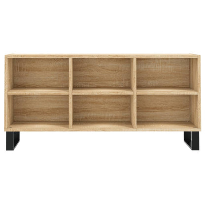 Mobile Porta TV Rovere Sonoma 103,5x30x50 cm Legno Multistrato