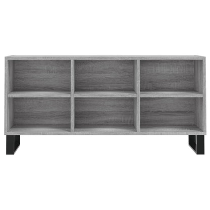 Mobile TV Grigio Sonoma 103,5x30x50 cm in Legno Multistrato