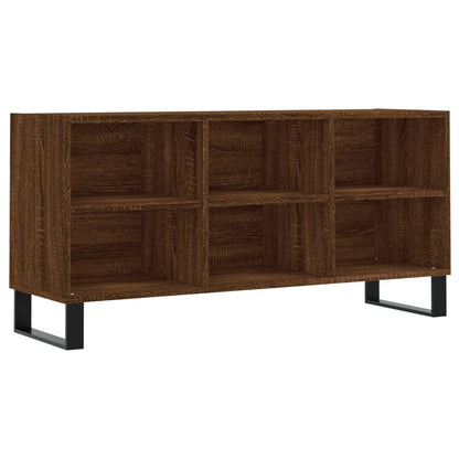 Mobile Porta TV Rovere Marrone 103,5x30x50 cm Legno Multistrato
