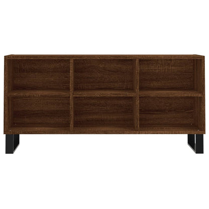 Mobile Porta TV Rovere Marrone 103,5x30x50 cm Legno Multistrato