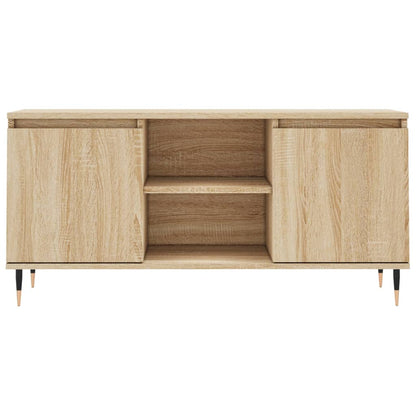 Mobile Porta TV Rovere Sonoma 104x35x50 cm in Legno Multistrato
