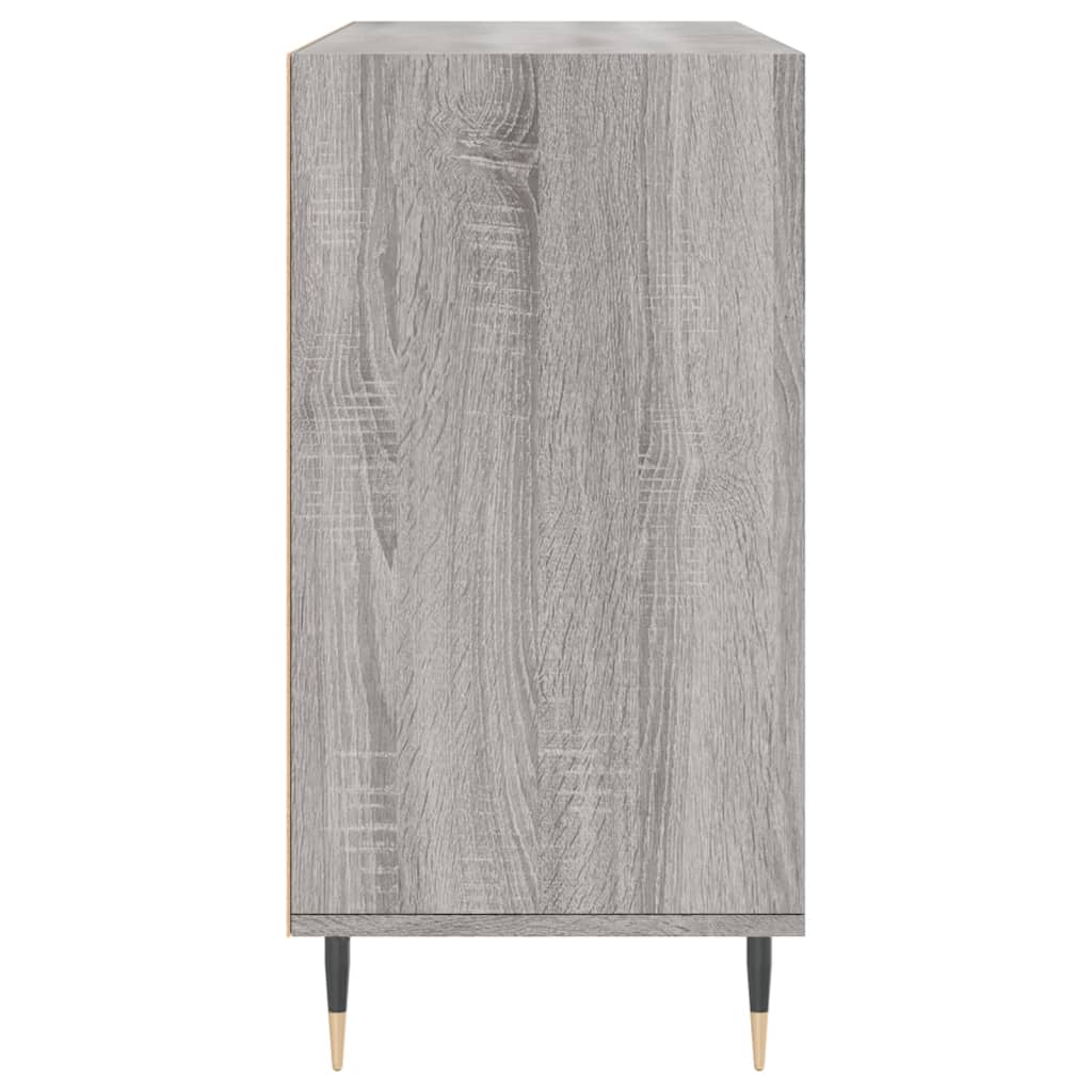 Credenza Grigio Sonoma 103,5x35x70 cm in Legno Ingegnerizzato