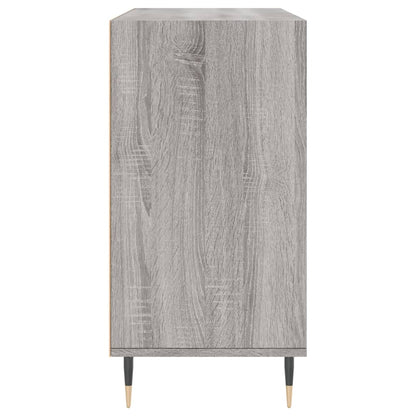 Credenza Grigio Sonoma 103,5x35x70 cm in Legno Ingegnerizzato