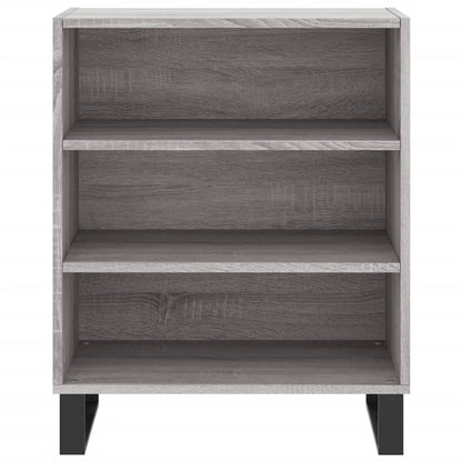Credenza Grigio Sonoma 57x35x70 cm in Legno Multistrato