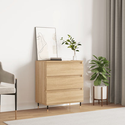 Credenza Rovere Sonoma 60x35x70 cm in Legno Multistrato