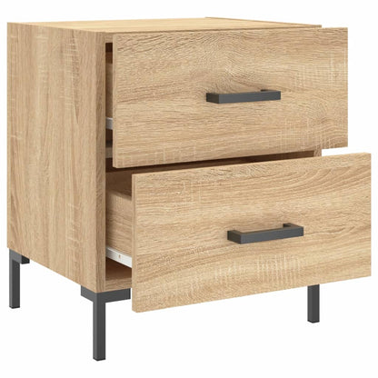 Comodino Rovere Sonoma 40x35x47,5 cm in Legno Multistrato