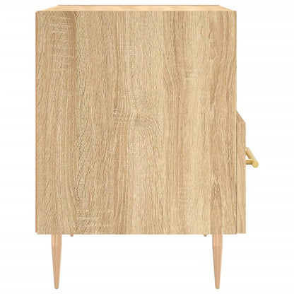 Comodino Rovere Sonoma 40x35x47,5 cm in Legno Multistrato
