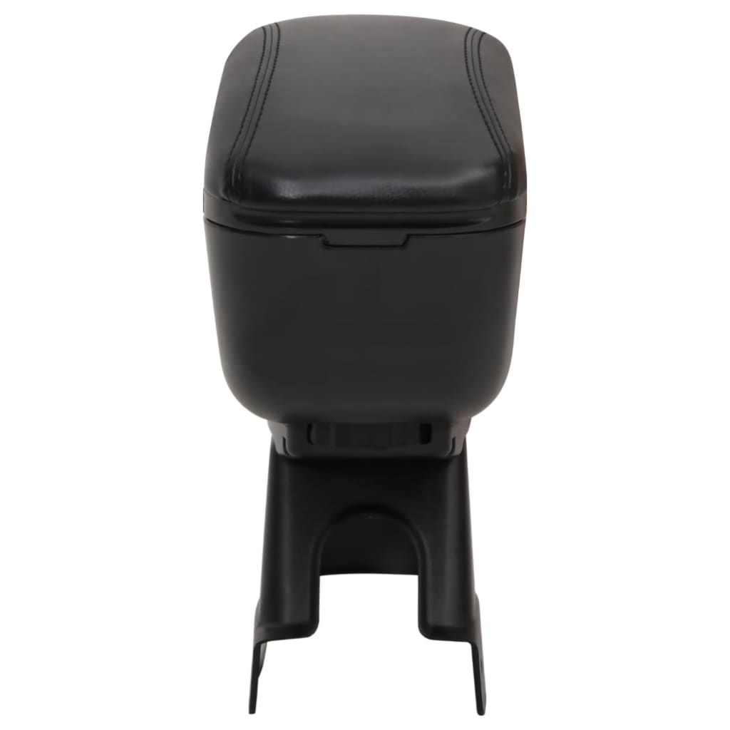 Bracciolo per Auto Nero 13x31x(31-44) cm in ABS