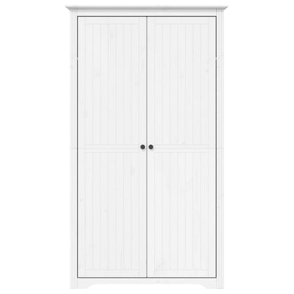 Armadio BODO 99x53,5x173 cm in Legno Massello di Pino Bianco