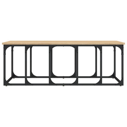 Tavolino Salotto Rovere Sonoma 100x50x35,5cm Legno Multistrato