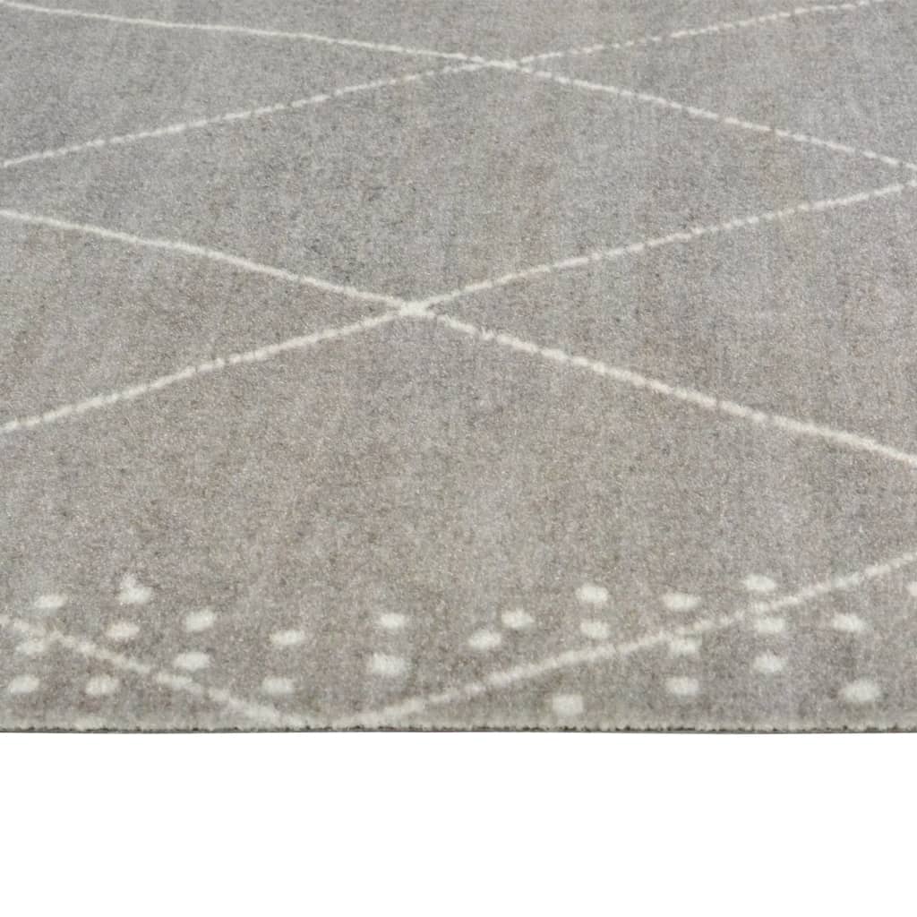 Tappeto da Cucina Lavabile Rombi 60x180 cm Velluto
